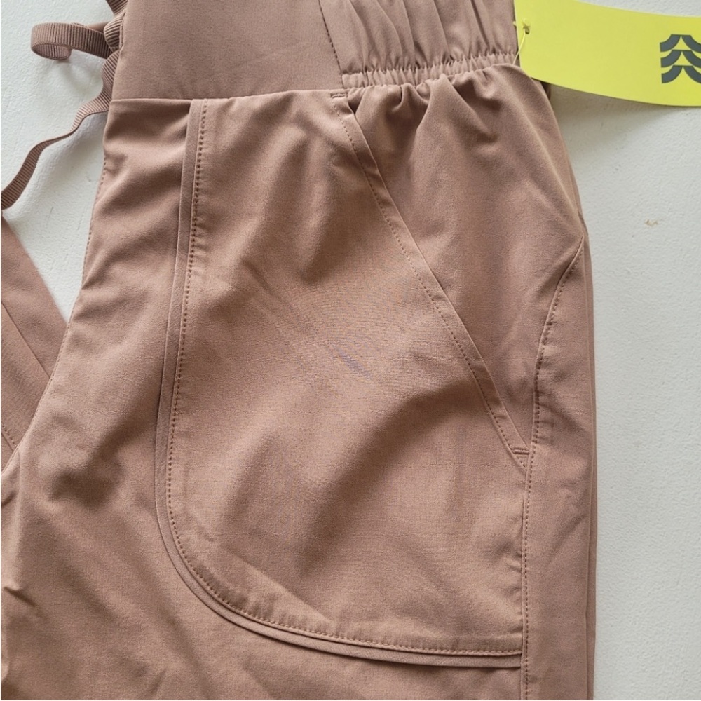 New! Women's All in Motion Tapered Stretch Woven Workout Pants Taupe XXL - Picture 6 of 10